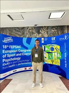 Arş.Gör. Ensar Nihat Yüksel, 18th FEPSAC European Congress of Sport and Exercise Psychology Katıldı